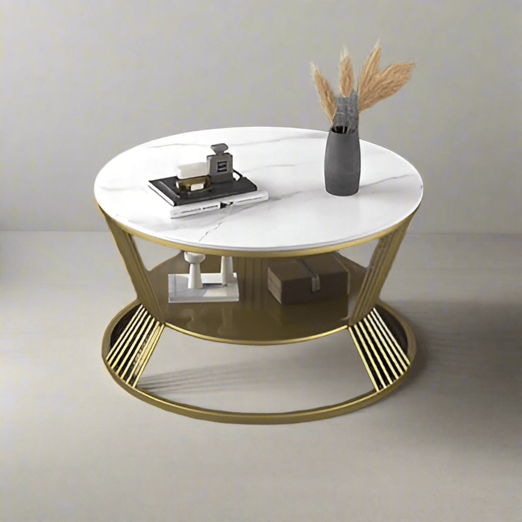 Studio image showcasing table design and proportions