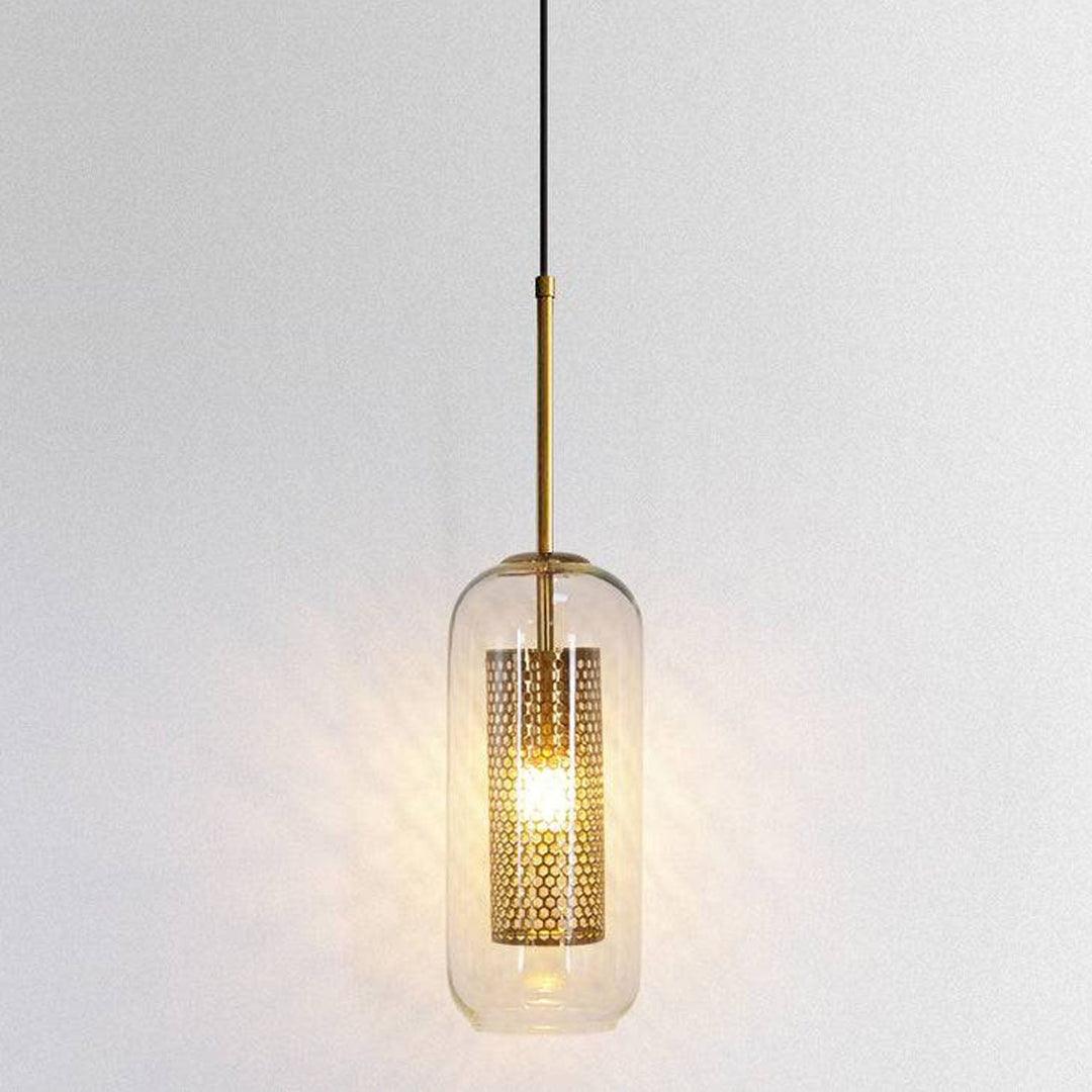 Solo Satellitum pendant light on – white background product image – N I CREATIONS™