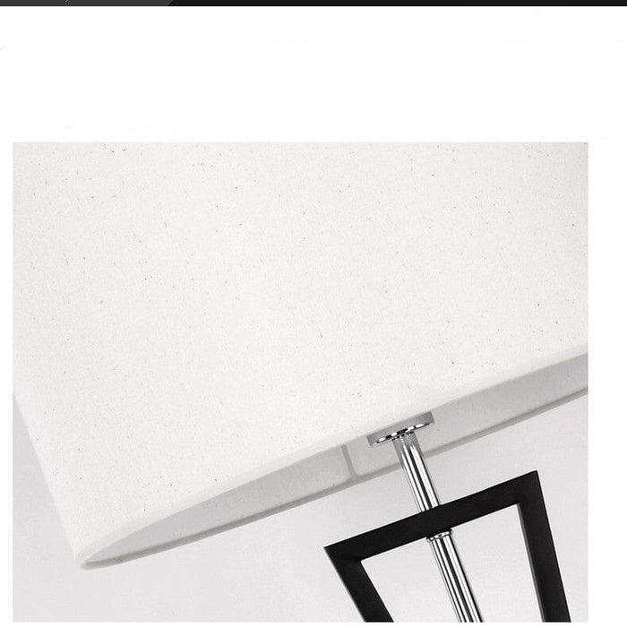 N I CREATIONS Modern Floor lamp with a sleek white shade and minimalist design for stylish home decor