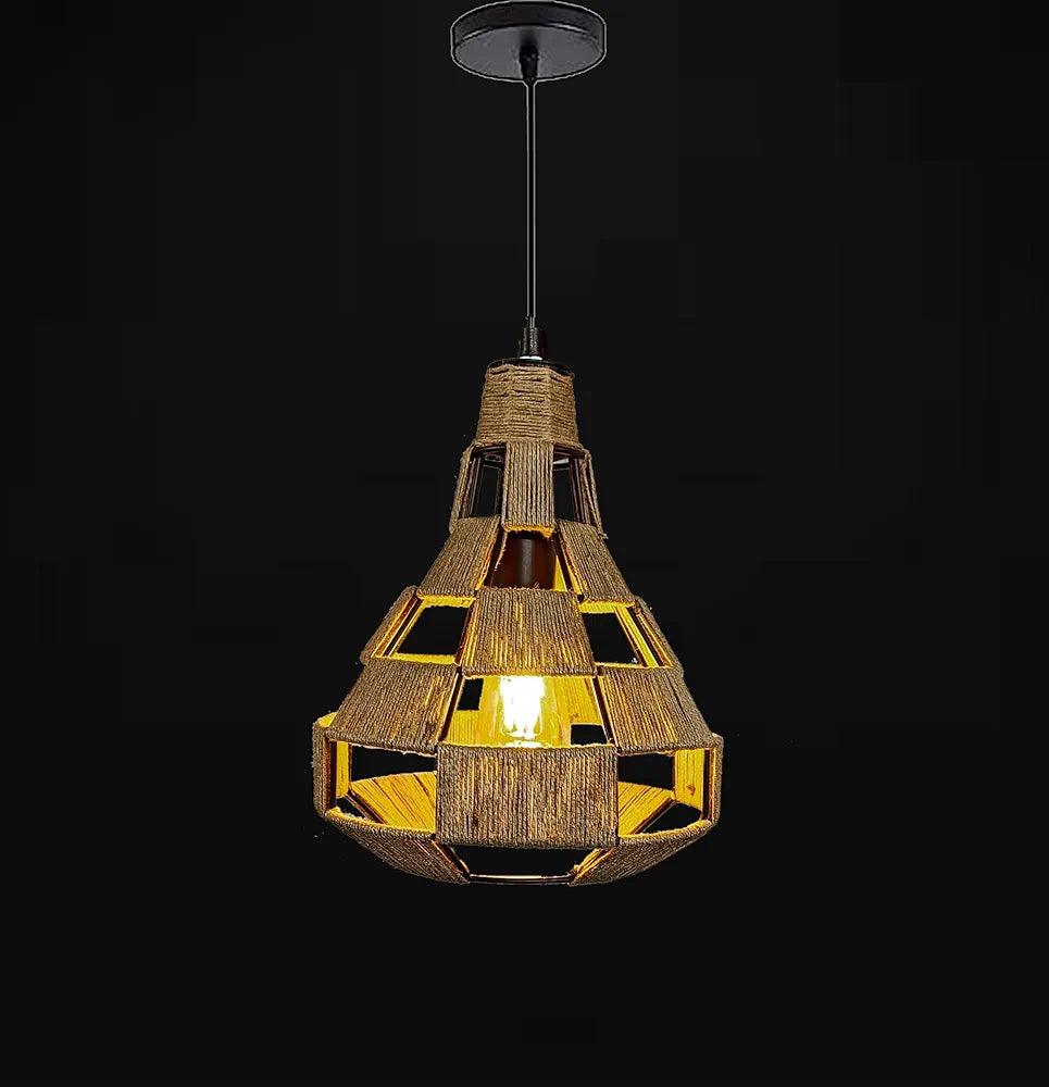 N I CREATIONS Pendant Light in a stylish woven design perfect for home decor