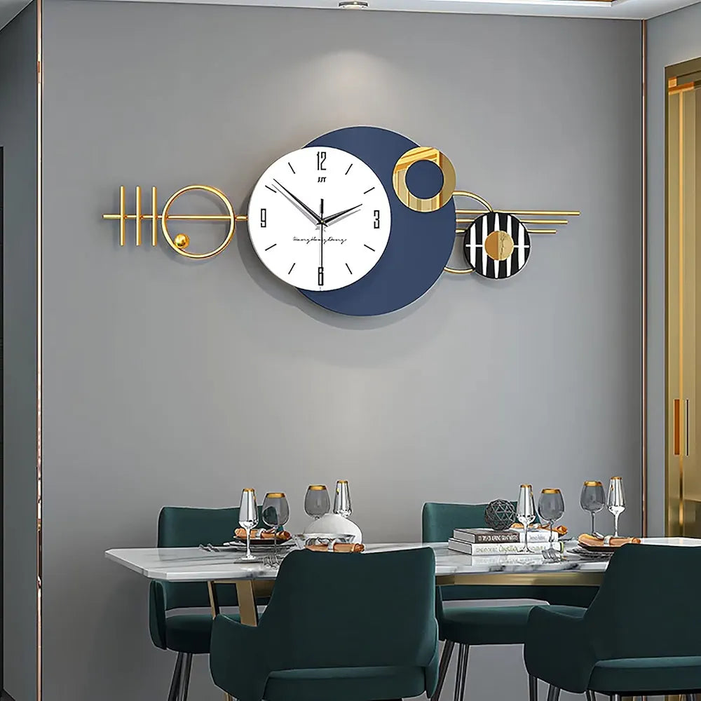 Vintage Wooden Roman Wall Clock – Silent Non-Ticking Movement N I CREATIONS
