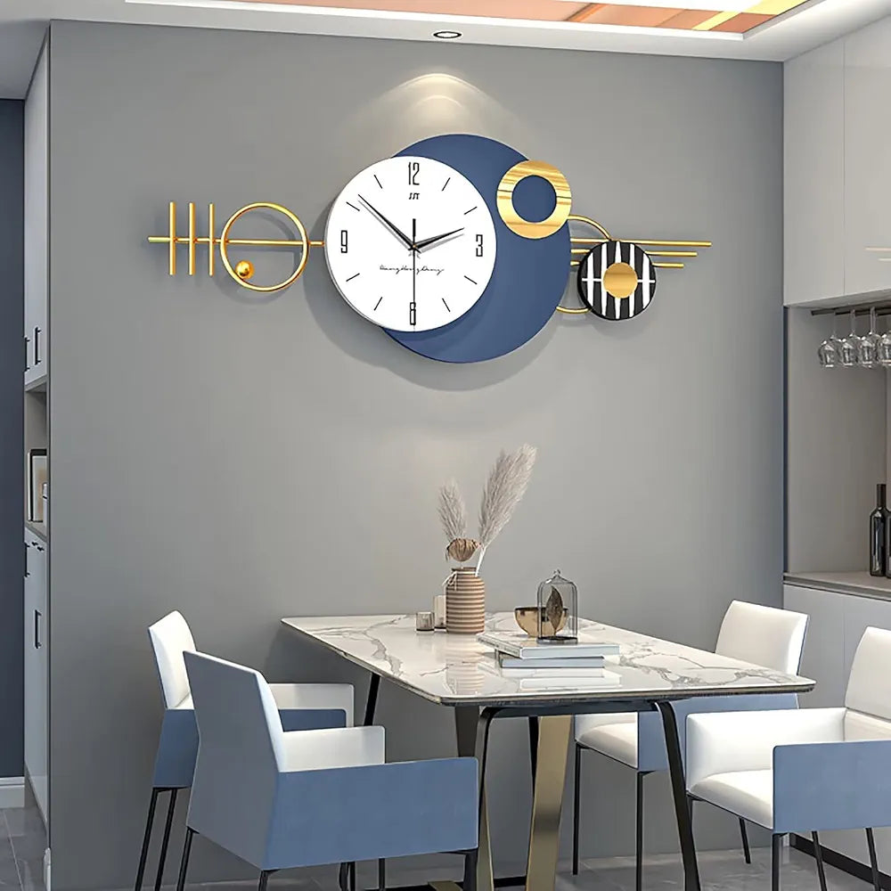 Vintage Wooden Roman Wall Clock – Silent Non-Ticking Movement N I CREATIONS