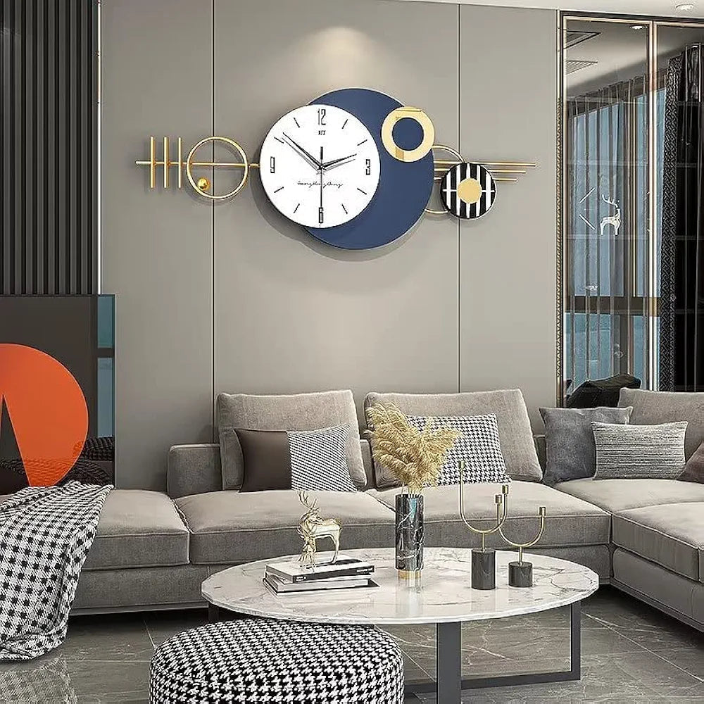 Vintage Wooden Roman Wall Clock – Silent Non-Ticking Movement N I CREATIONS