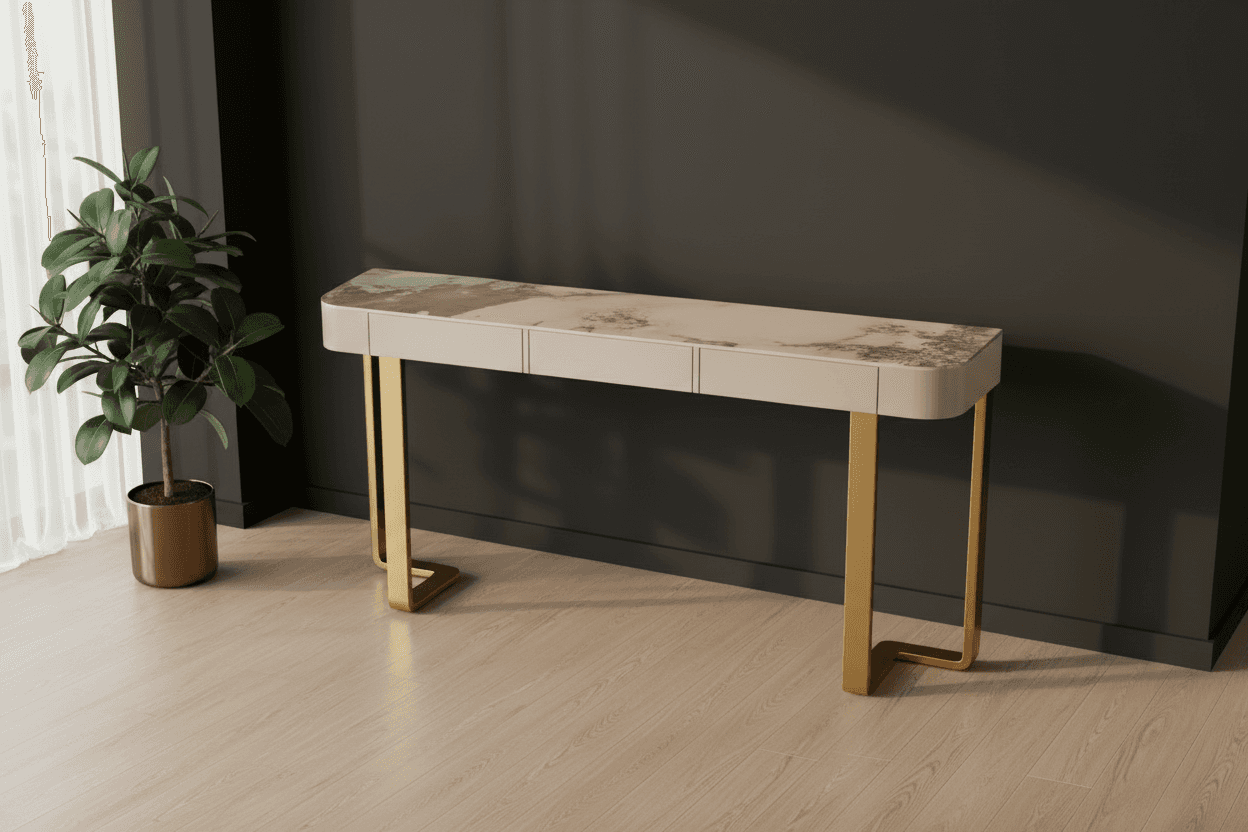 Rectangular Console & Sofa Table – Modern Entryway / Living Room Accent