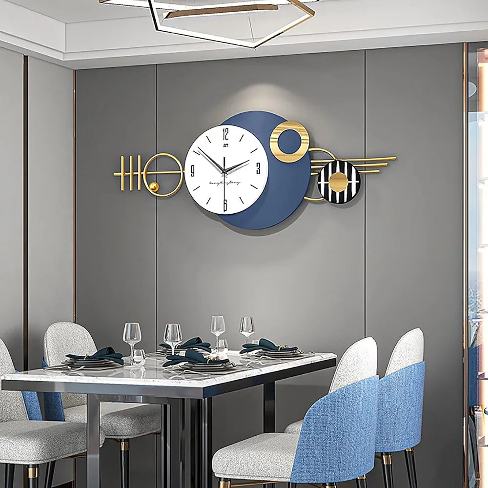 Vintage Wooden Roman Wall Clock – Silent Non-Ticking Movement N I CREATIONS