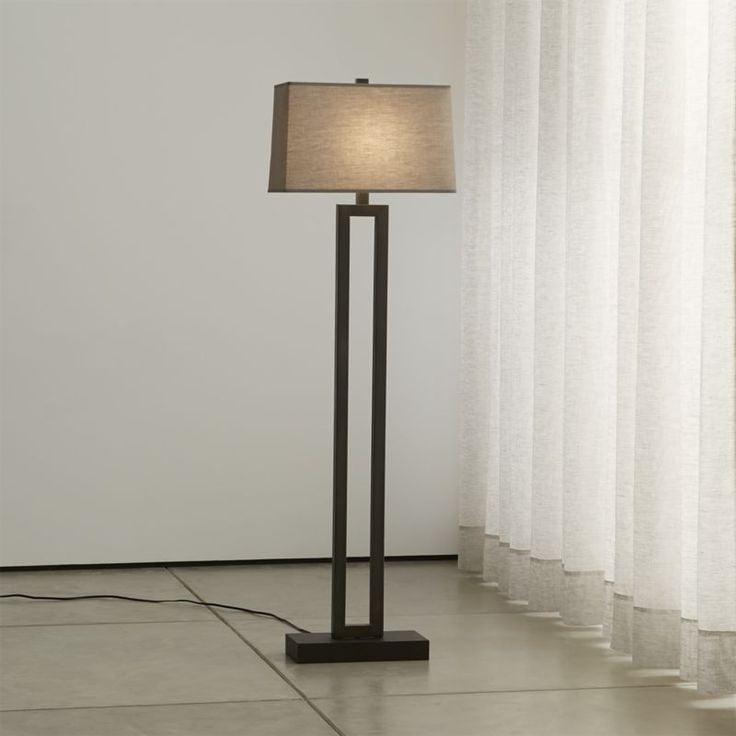Modern N I CREATIONS standing floor lamp with a sleek design and warm shade for home decor