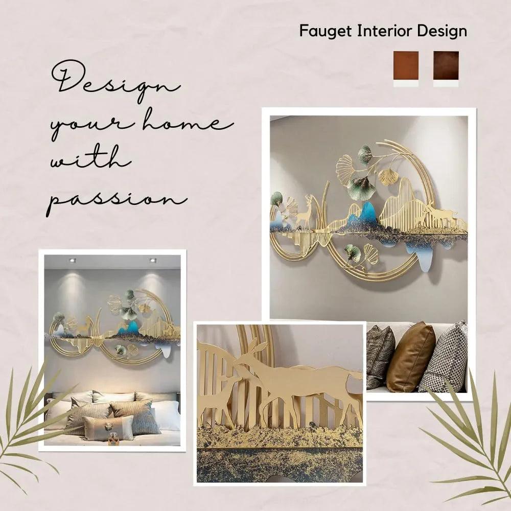 N I CREATIONS wall art featuring a nature-inspired design for elegant home decoration