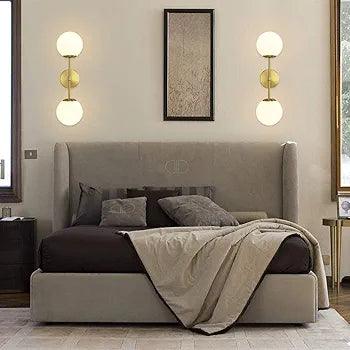 N I CREATIONS modern wall lamp with elegant design, perfect for bedroom decor