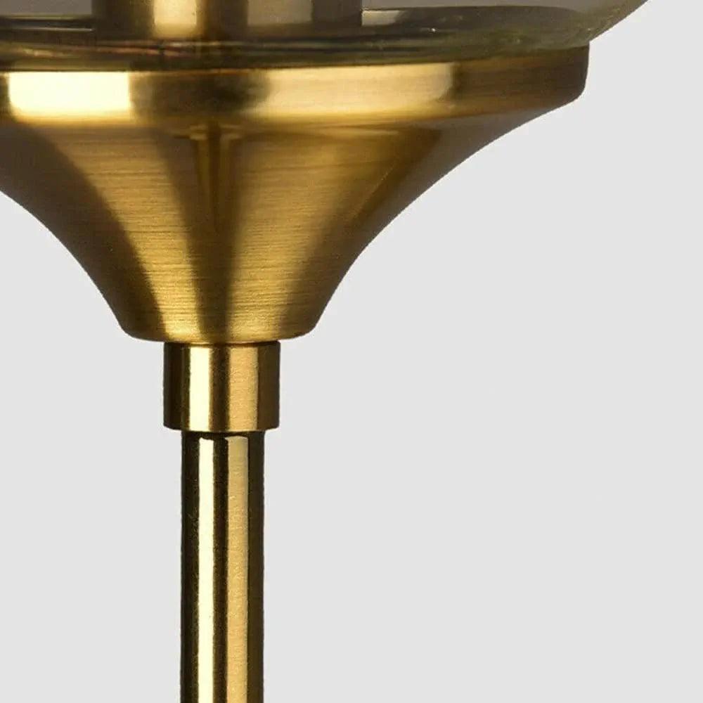 N I CREATIONS Elegant Brass Wall Light with Modern Design and Glass Shade for Home Decor