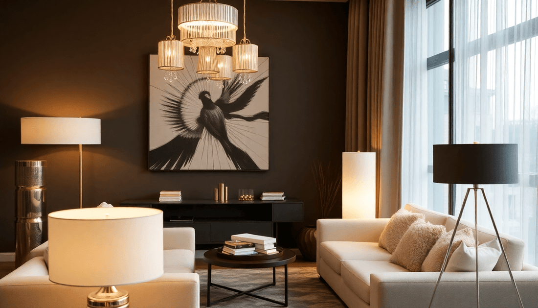 Create a image luxury interior Use many home decorative lamps and Lighting To Create The Perfect Ambiance In Your Home
