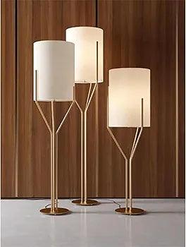 High-quality wire and energy-efficient bulb setup of the modern standing floor lamp