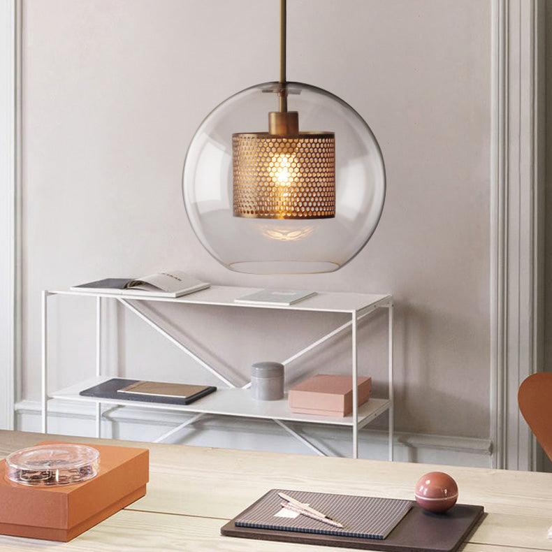 N I CREATIONS Glass Hanging Lights with Unique Design for Modern Home Decor