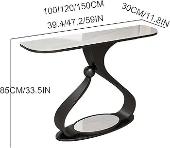 Scandinavian Style Entryway Console Table – Minimalist Hallway & Living Room Furniture