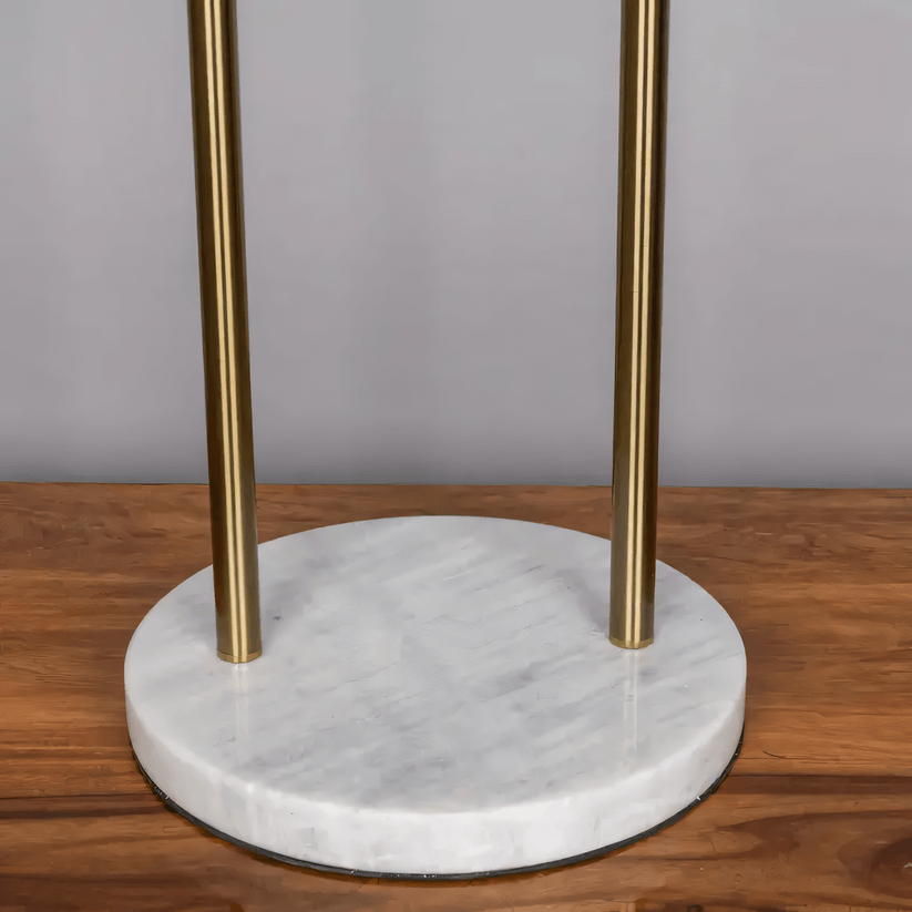 Premium Floor Lamp with Golden Base and Elegant Shade for Home Decor