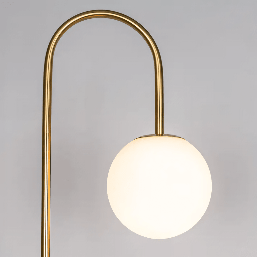 Tall Gold Plated Floor Lamp – Stylish and Functional Lighting for Home